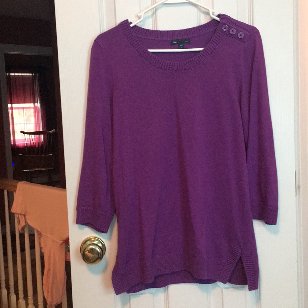 Gap 3/4 length sleeve sweater